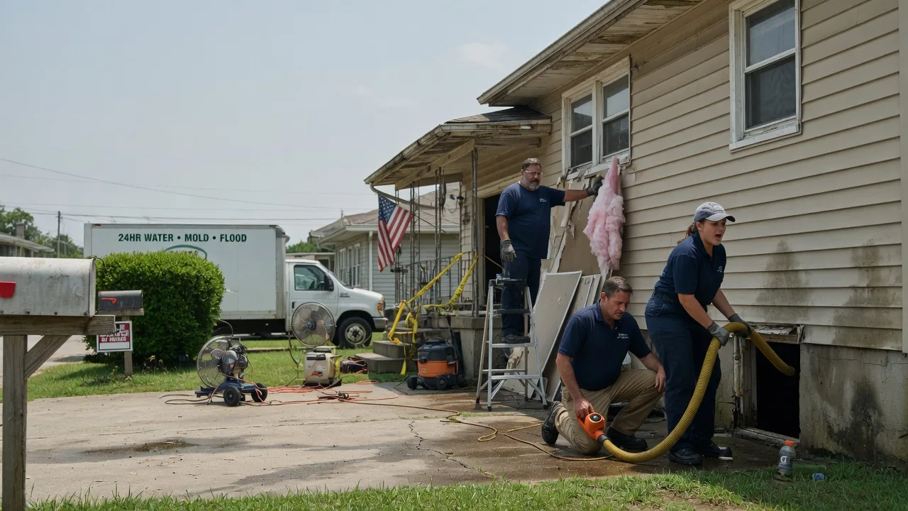 Water Damage Repair in Gene Autry, OK near me